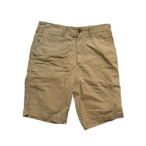 American Eagle Outfitters Next Level Flex Longer Length Khaki Men Shorts 32 NWT